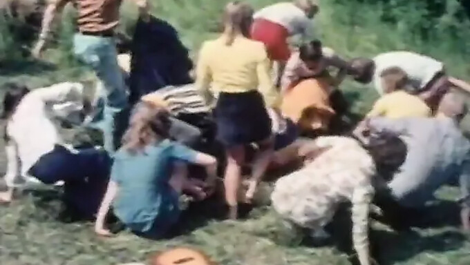 Švédské Orgie V Roce 1978: Klasický Retro Zážitek S Pornografií