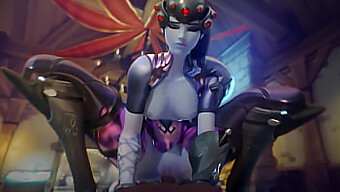 Compilation De Jeux Vidéo 18+ Mettant En Vedette Dva, Mercy Et Widowmaker