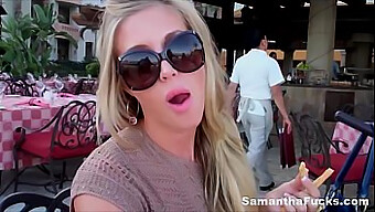 Samanthas Cabo Urlaub: Nacktes Babe Wird Frech