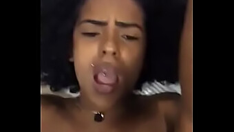 Tight And Horny, This Brazilian Babe Enjoys A Cumshot