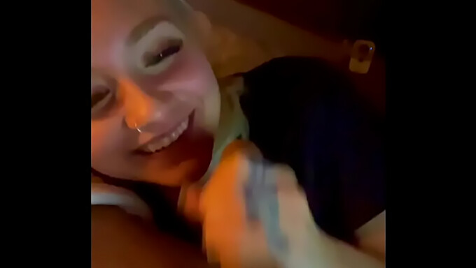 Blonde Teen Gives Sloppy Blowjob And Receives Cum In Mouth